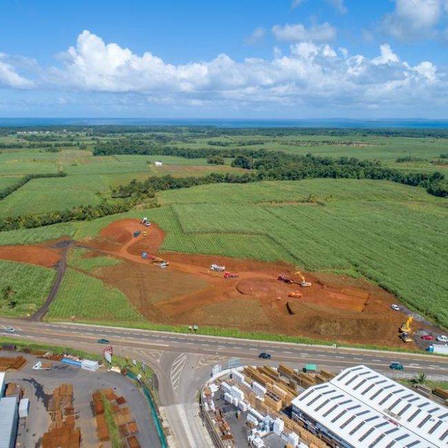 Chantier Giratoire de La Jaula - Guadeloupe