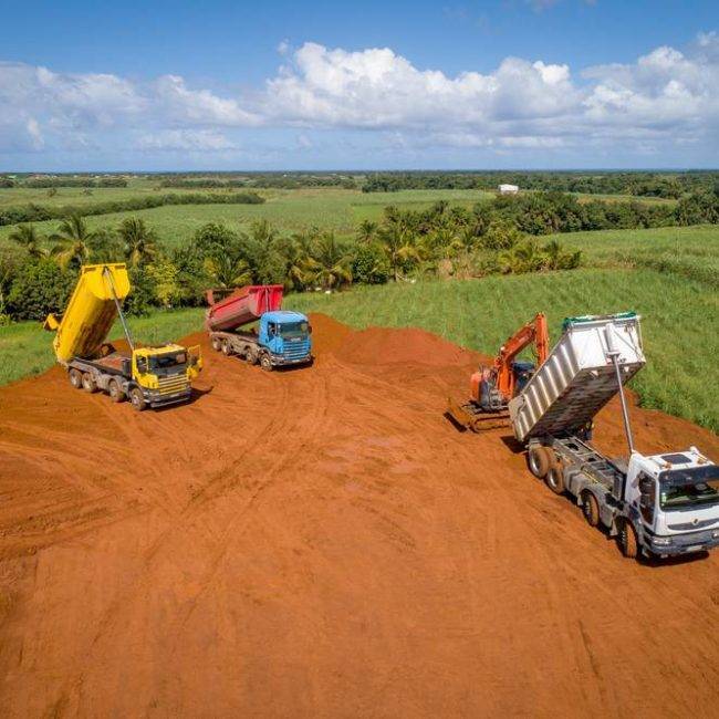 Chantier Giratoire de La Jaula - Guadeloupe