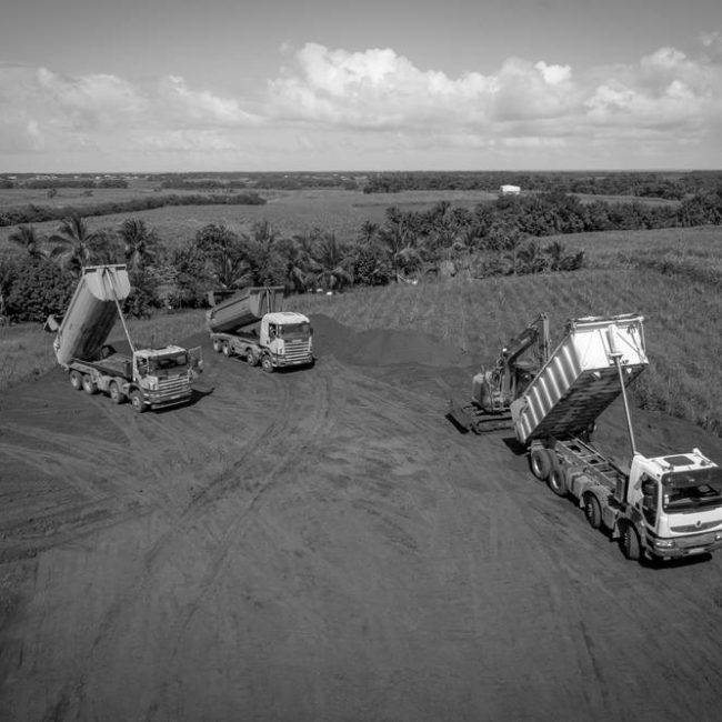 Chantier Giratoire de La Jaula - Guadeloupe