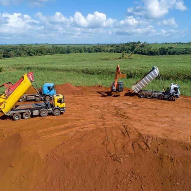 Chantier Giratoire de La Jaula - Guadeloupe