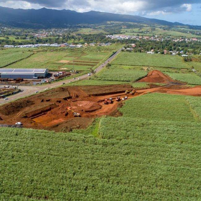 Chantier Giratoire de La Jaula - Guadeloupe