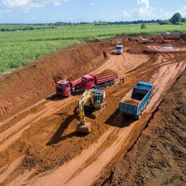 Chantier Giratoire de La Jaula - Guadeloupe