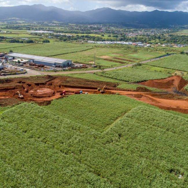 Chantier Giratoire de La Jaula - Guadeloupe