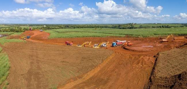 Chantier Giratoire de La Jaula - Guadeloupe