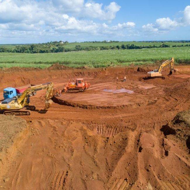 Chantier Giratoire de La Jaula - Guadeloupe