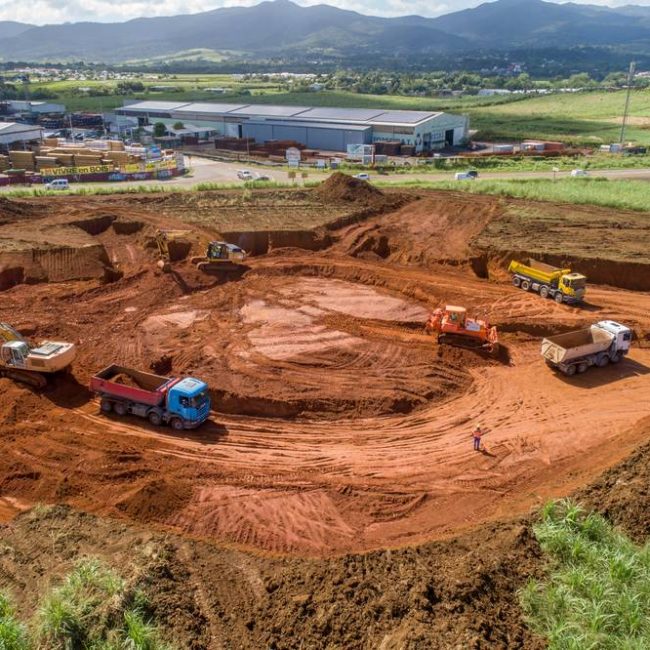 Chantier Giratoire de La Jaula - Guadeloupe