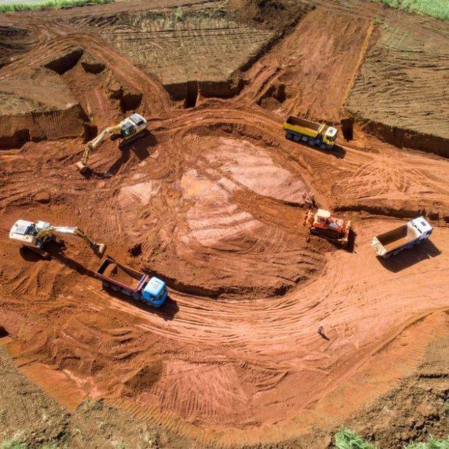 Chantier Giratoire de La Jaula - Guadeloupe