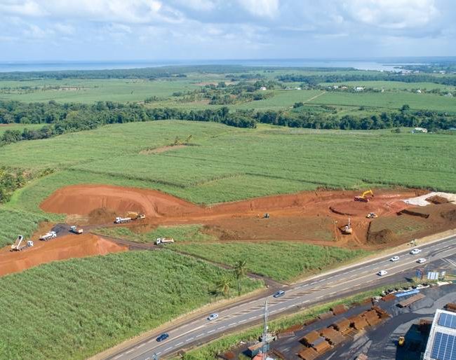 Chantier Giratoire de La Jaula - Guadeloupe