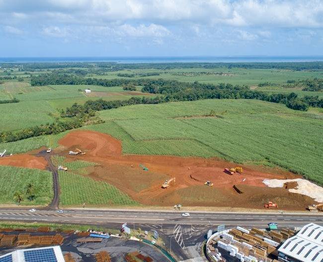 Chantier Giratoire de La Jaula - Guadeloupe