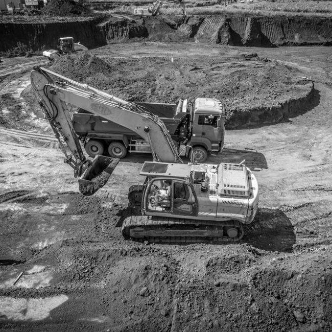 Chantier Giratoire de La Jaula - Guadeloupe