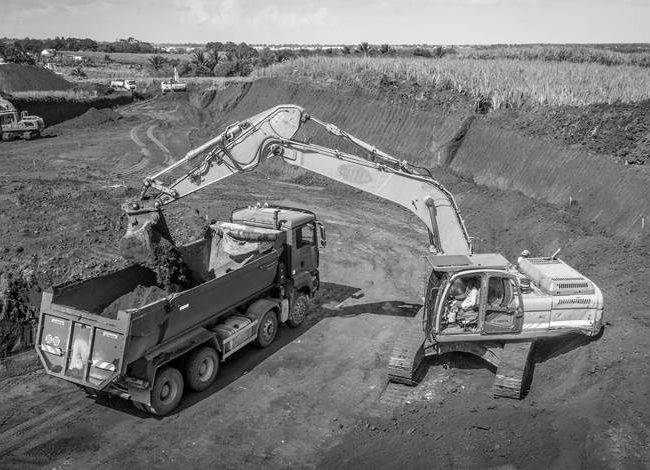 Chantier Giratoire de La Jaula - Guadeloupe