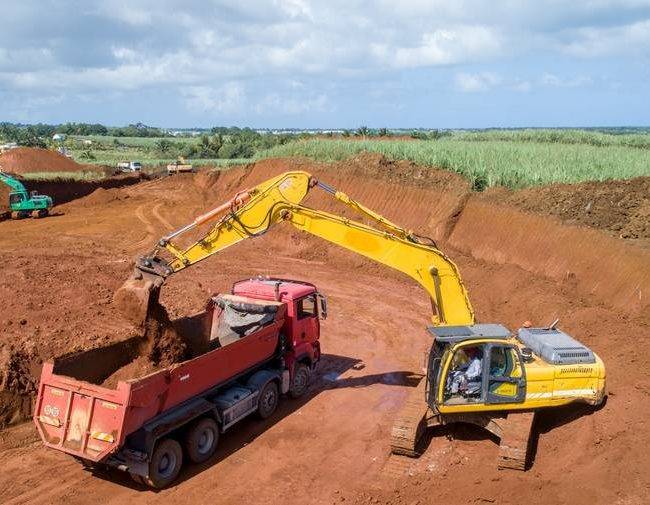 Chantier Giratoire de La Jaula - Guadeloupe