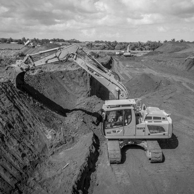 Chantier Giratoire de La Jaula - Guadeloupe