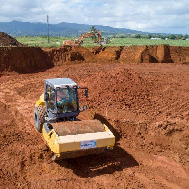 Chantier Giratoire de La Jaula - Guadeloupe