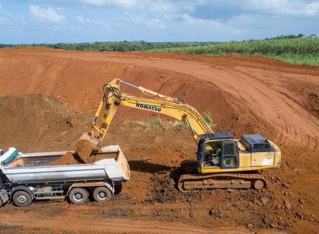 Chantier Giratoire de La Jaula - Guadeloupe