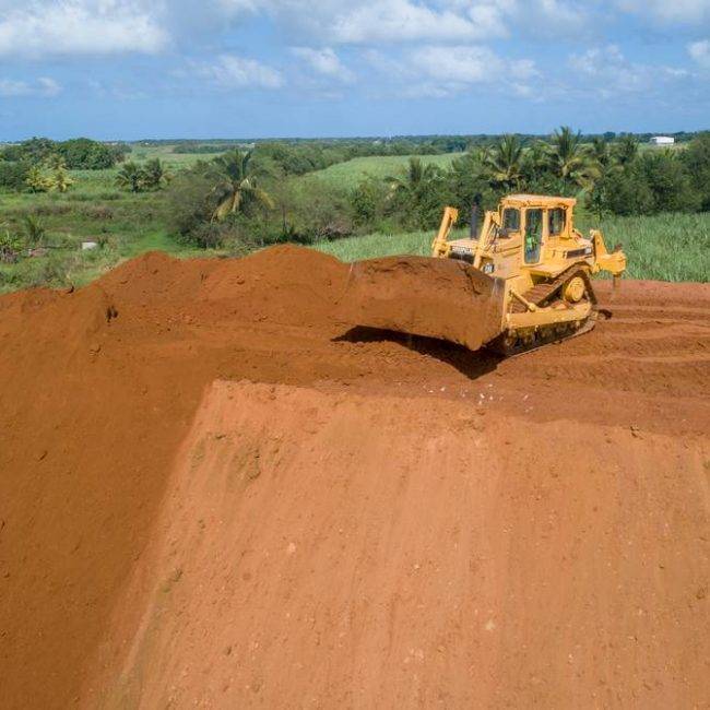 Chantier Giratoire de La Jaula - Guadeloupe