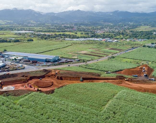 Chantier Giratoire de La Jaula - Guadeloupe