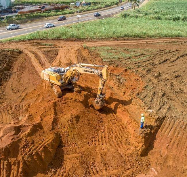 Chantier Giratoire de La Jaula - Guadeloupe