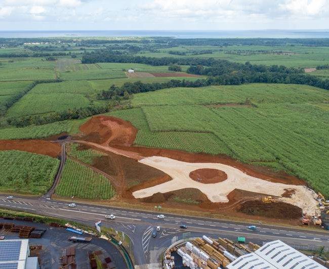 Chantier Giratoire de La Jaula - Guadeloupe