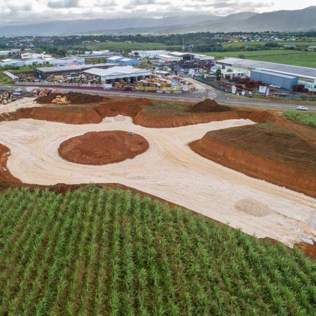 Chantier Giratoire de La Jaula - Guadeloupe