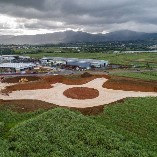 Chantier Giratoire de La Jaula - Guadeloupe