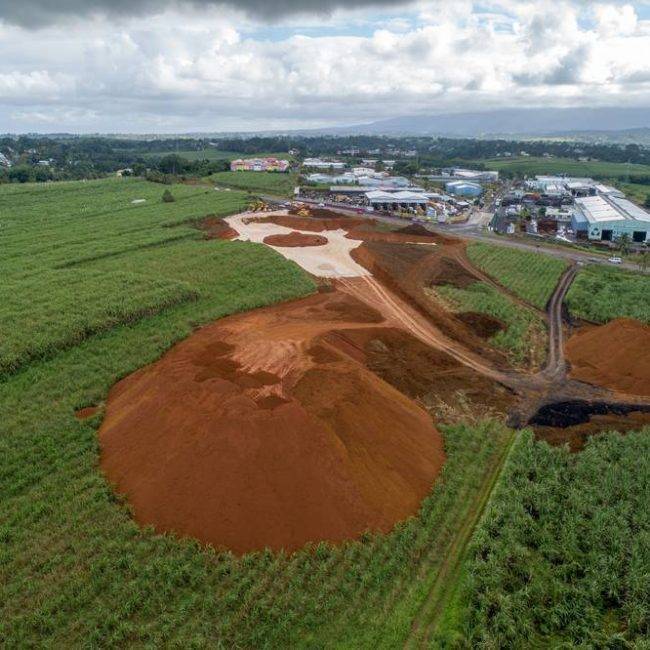 Chantier Giratoire de La Jaula - Guadeloupe