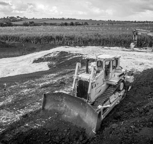 Chantier Giratoire de La Jaula - Guadeloupe