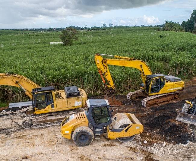 Chantier Giratoire de La Jaula - Guadeloupe