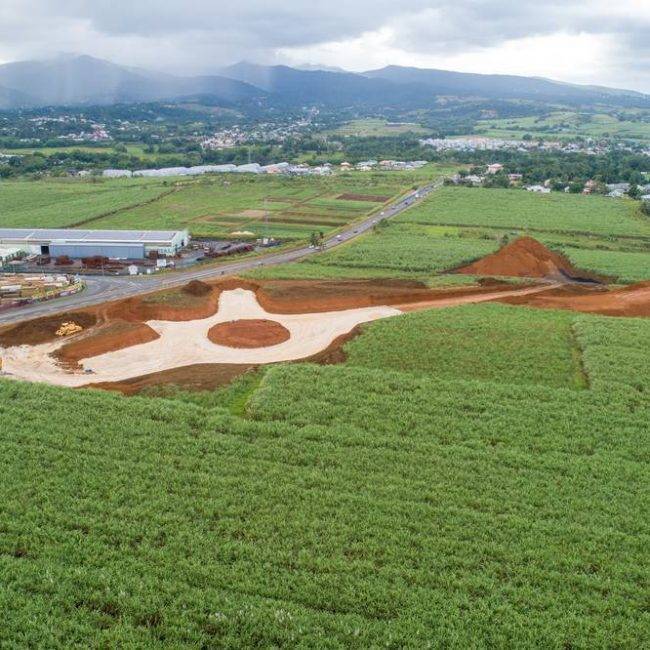 Chantier Giratoire de La Jaula - Guadeloupe