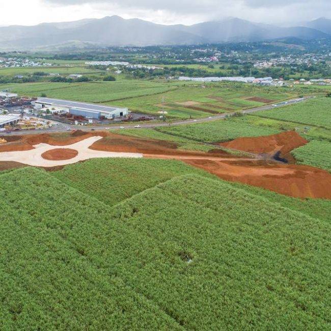 Chantier Giratoire de La Jaula - Guadeloupe