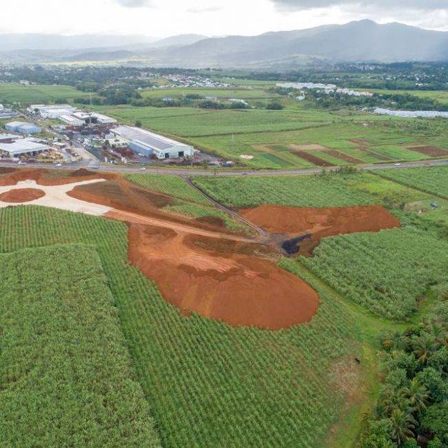 Chantier Giratoire de La Jaula - Guadeloupe