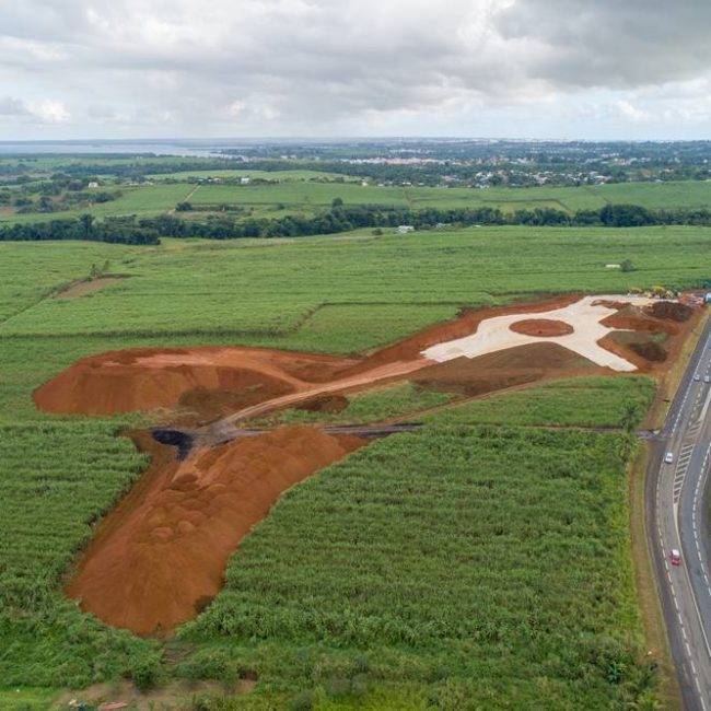 Chantier Giratoire de La Jaula - Guadeloupe