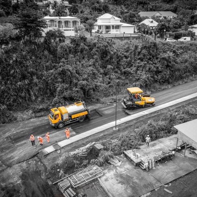 Chantier Guadeloupe - Pont des Marsouins