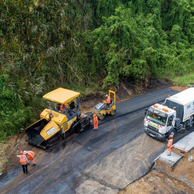 Chantier Guadeloupe - Pont des Marsouins