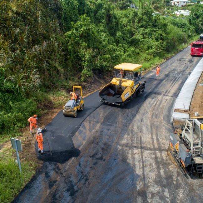 Chantier Guadeloupe - Pont des Marsouins