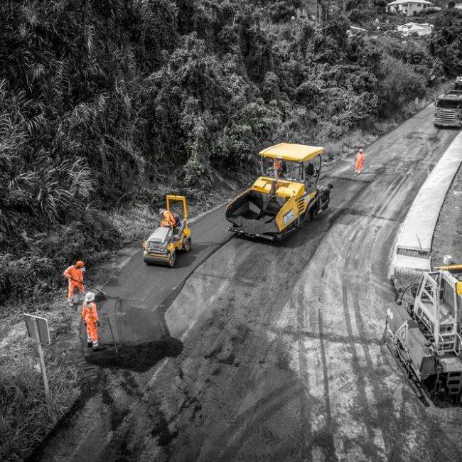 Chantier Guadeloupe - Pont des Marsouins