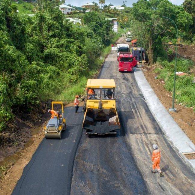 Chantier Guadeloupe - Pont des Marsouins