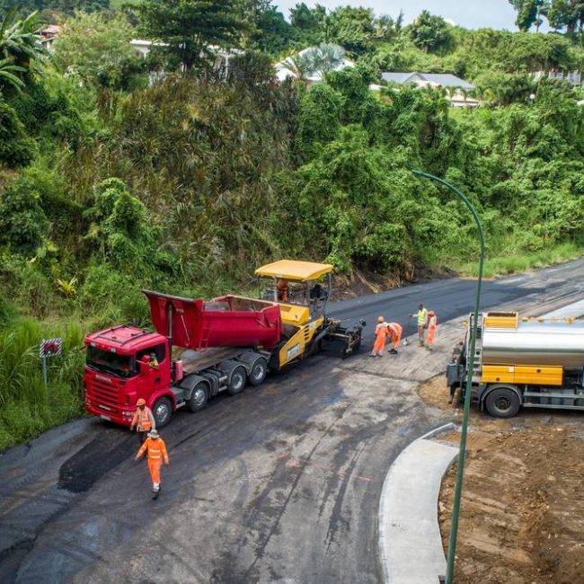 Chantier Guadeloupe - Pont des Marsouins