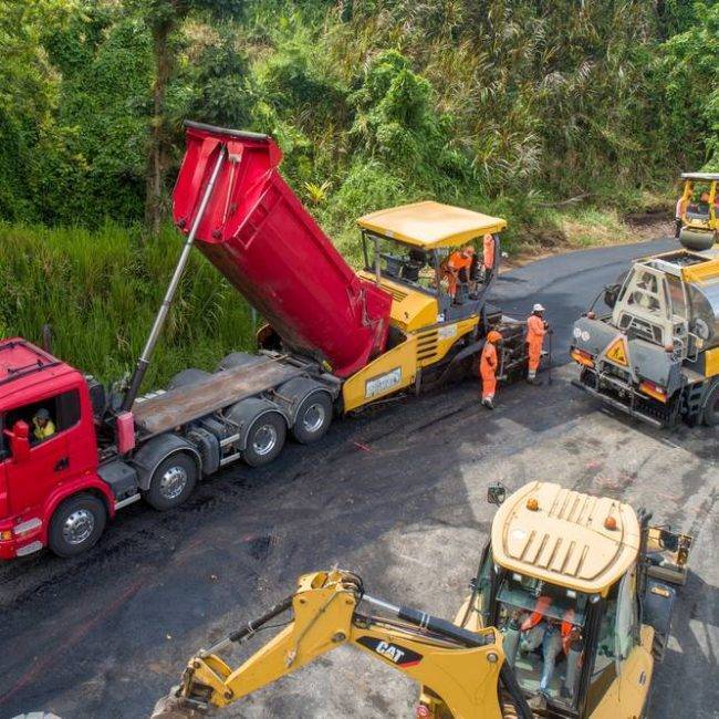 Chantier Guadeloupe - Pont des Marsouins