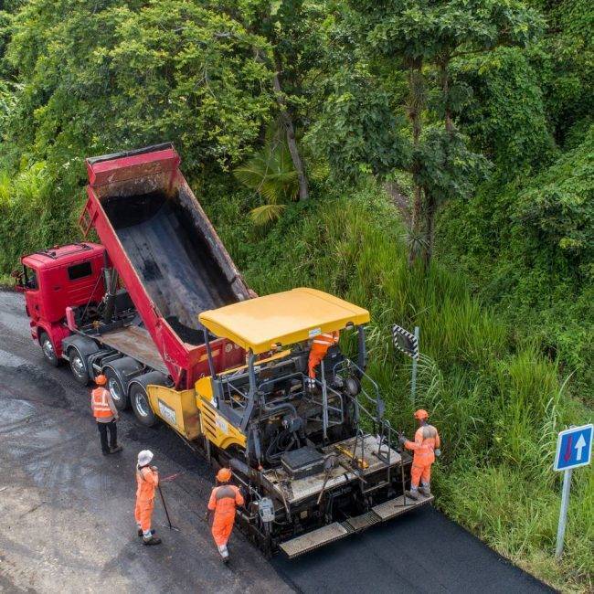 Chantier Guadeloupe - Pont des Marsouins