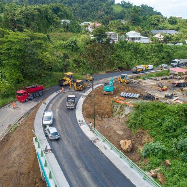 Chantier Guadeloupe - Pont des Marsouins