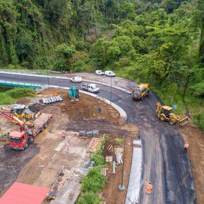 Chantier Guadeloupe - Pont des Marsouins