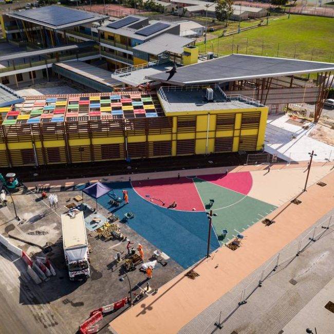 Chantier Guadeloupe - Résine ZAC Raizet