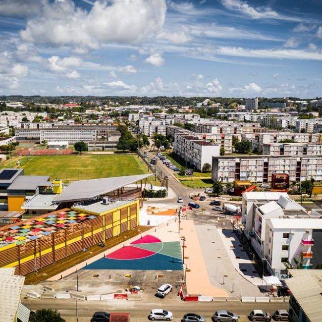 Chantier Guadeloupe - Résine ZAC Raizet