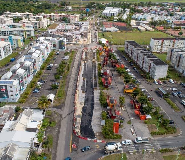 Chantier Guadeloupe - Résine ZAC Raizet