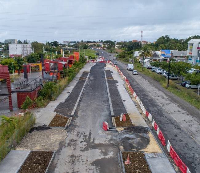 Chantier Guadeloupe - Résine ZAC Raizet