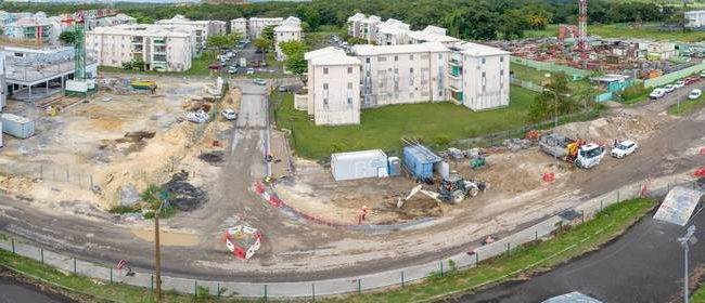 Chantier Guadeloupe - Résine ZAC Raizet