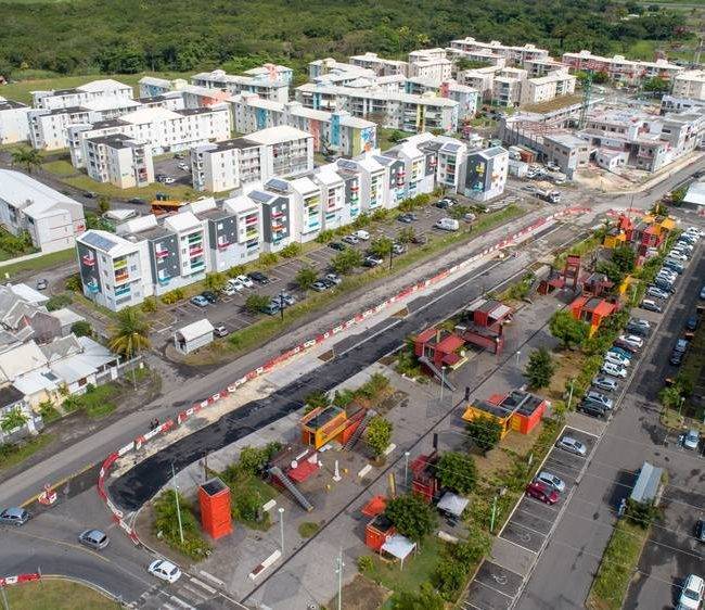 Chantier Guadeloupe - Résine ZAC Raizet