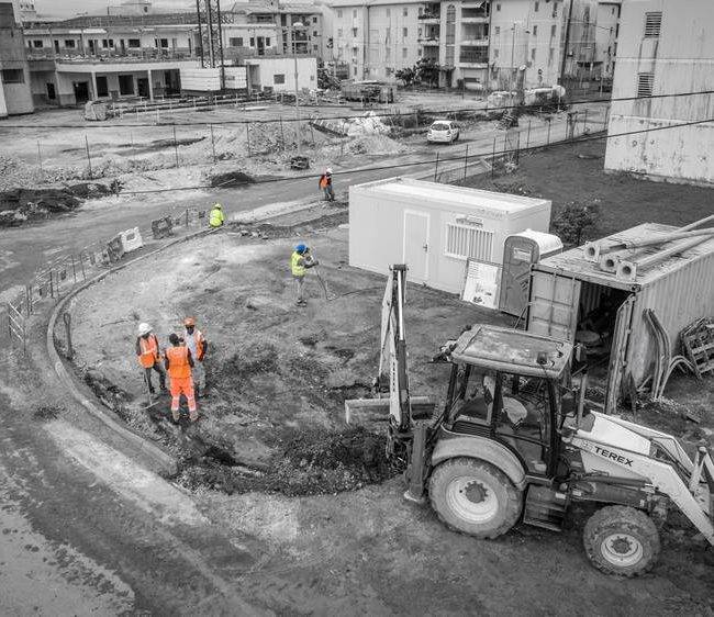 Chantier Guadeloupe - Résine ZAC Raizet