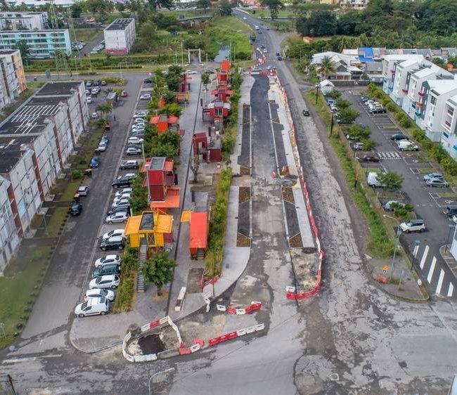 Chantier Guadeloupe - Résine ZAC Raizet